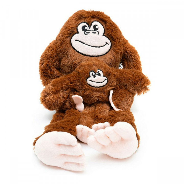 Jouet pour chien en peluche Gloria Miza Marron Polyester polypropylène Singe