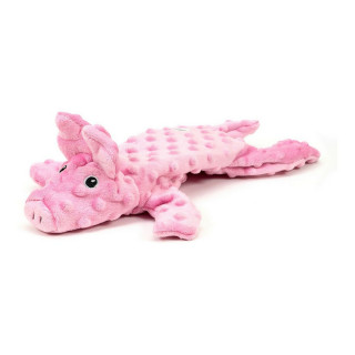 Peluche per cani Gloria Dogmonsters Rosa 100 % poliestere Maiale 34 x 9 cm