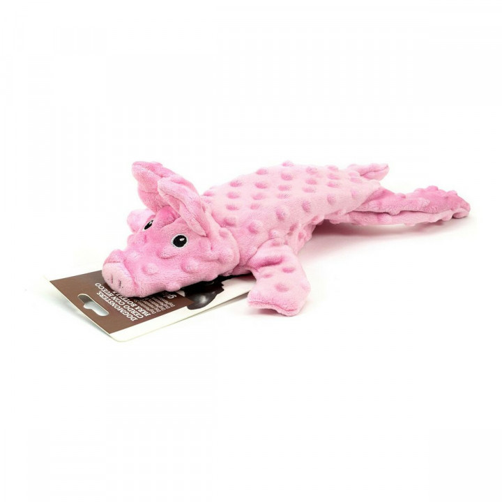 Soft toy for dogs Gloria Dogmonsters Pink 100 % polyester Pig 34 x 9 cm