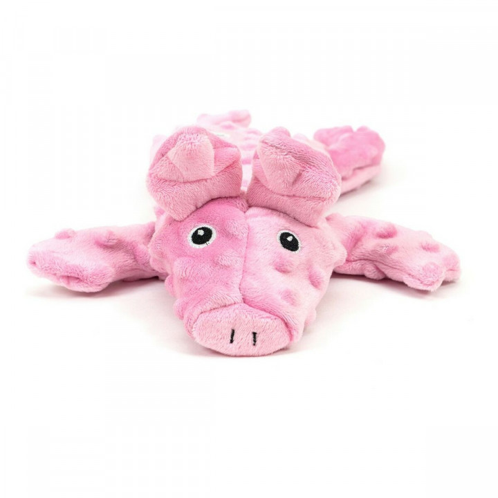 Jouet pour chien en peluche Gloria Dogmonsters Rose 100 % polyester Cochon 34 x 9 cm