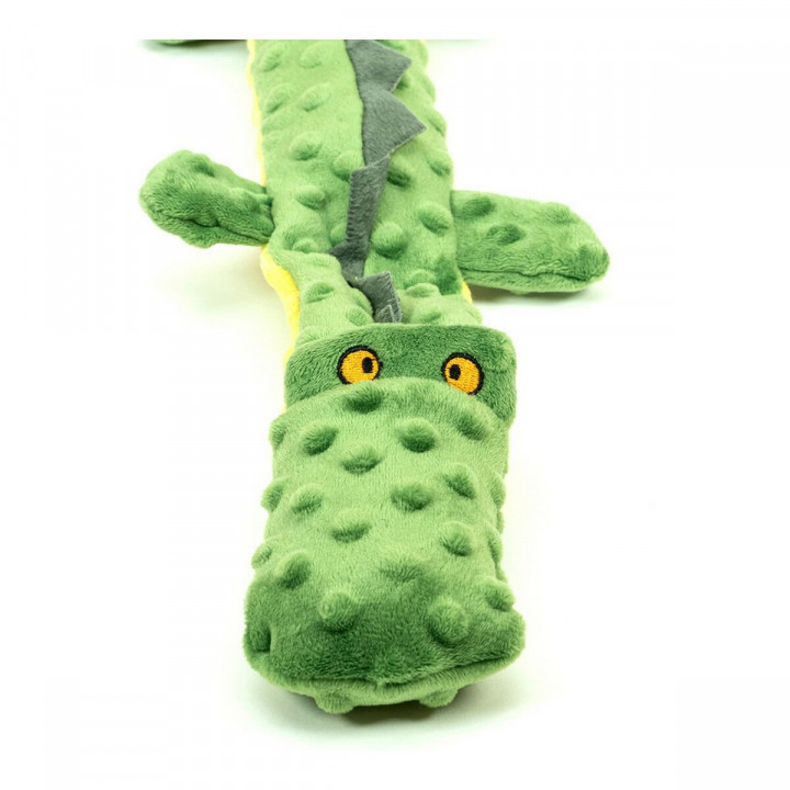 Peluche para perros Gloria Dogmonsters Verde 100 % poliéster Cocodrilo 65 x 5 x 6 cm