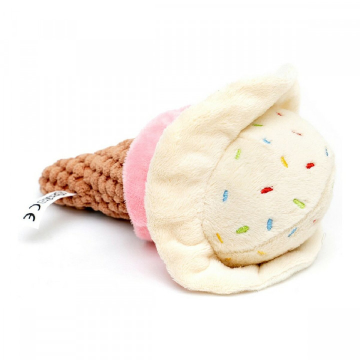 Soft toy for dogs Gloria Gloicecream Multicolour Polyester polypropylene Ice cream 9 x 9 x 17 cm