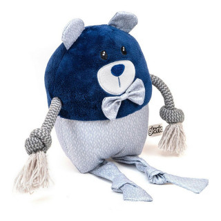 Kuscheltier für Hunde Gloria Pumba Blau Polyester Polypropylen Bär 23 x 16 cm