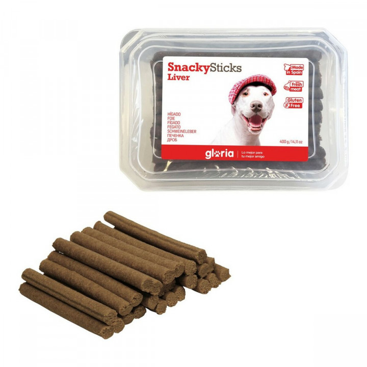 Snack para Perros Gloria Snackys Sticks Carne Hígado