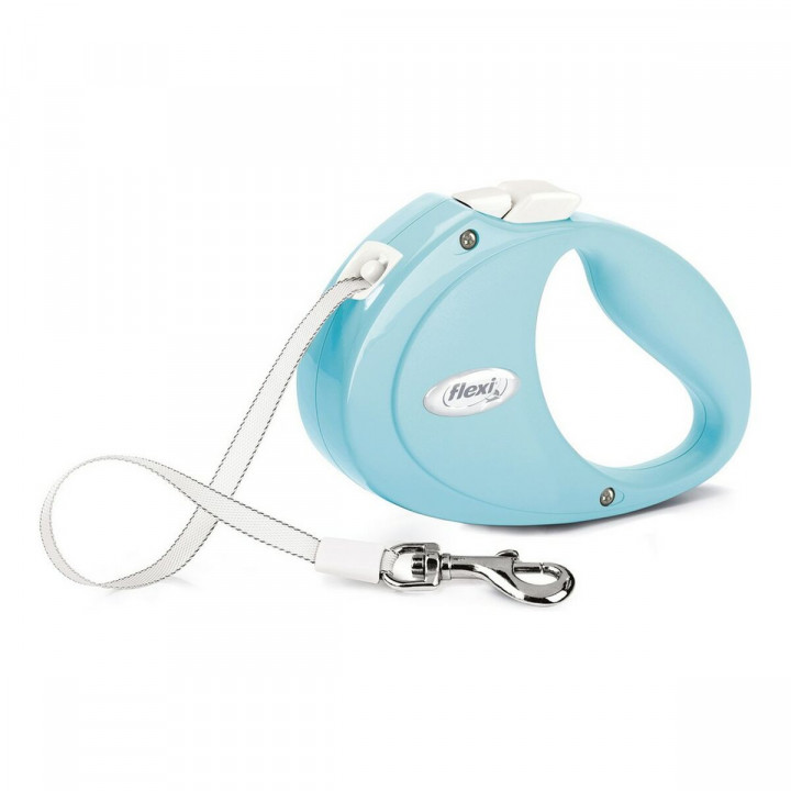 Hondenriem Flexi Puppy 2 m Blauw