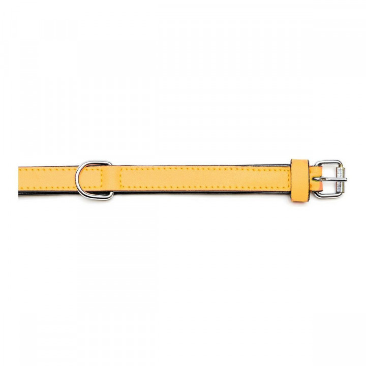 Collier pour Chien Gloria Rembourré Jaune (45 x 2 cm)