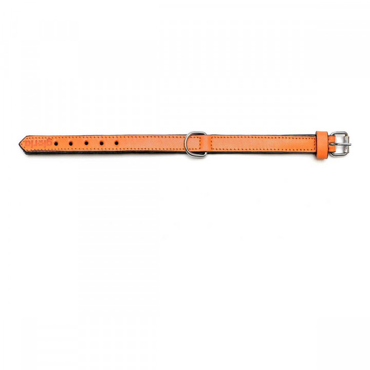 Hondenhalsband Gloria Gestoffeerd Oranje (30 cm) (30 x 1,5 cm)