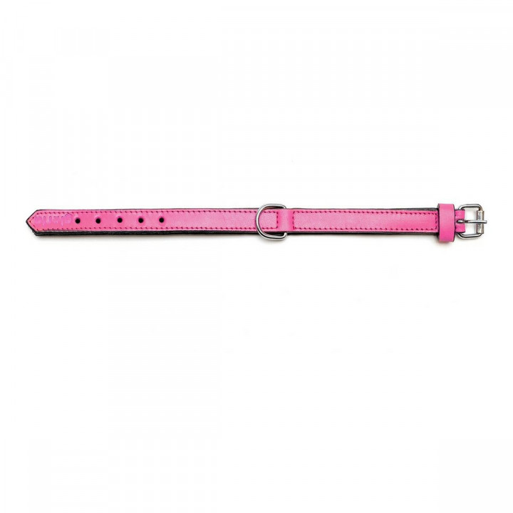 Hondenhalsband Gloria Gestoffeerd Fuchsia (30 cm) (30 x 1,5 cm)