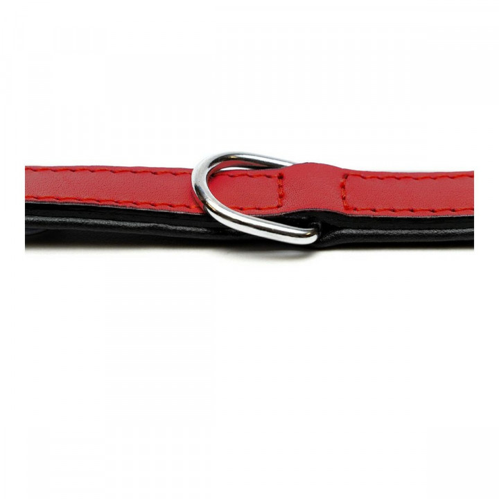 Hondenhalsband Gloria Gestoffeerd Rood (30 cm) (30 x 1,5 cm)