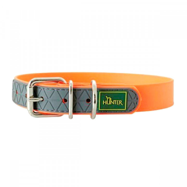 Hondenhalsband Hunter Convenience Oranje (28-36 cm)