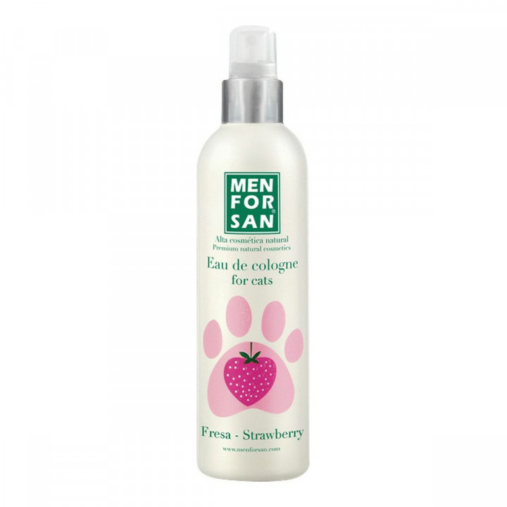 Perfume para Mascotas Menforsan Gato Fresa