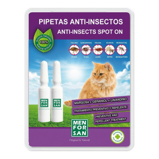 Repellente per insetti Menforsan herbal Gatto Pipette 2 Unità