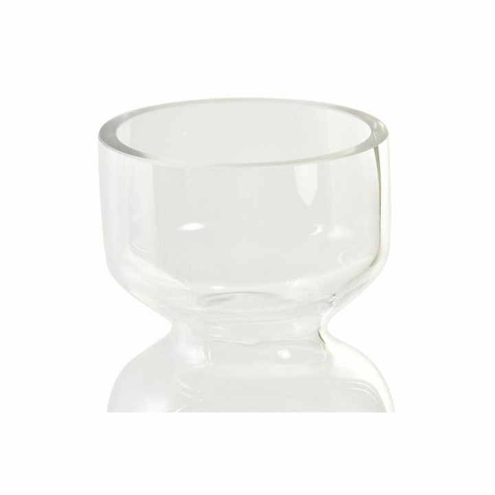 Vaso DKD Home Decor Cristallo Trasparente Moderno (14 x 14 x 30 cm)