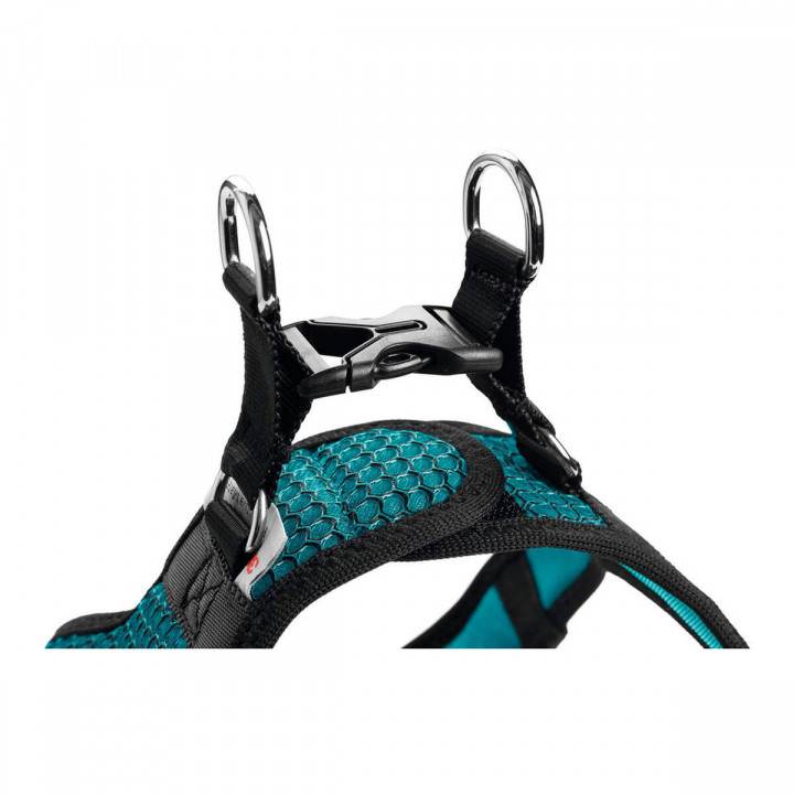 Imbracatura per Cani Hunter Hilo Comfort 55-60 cm Taglia M Turchese