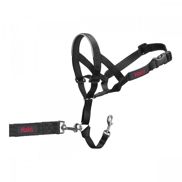 Trainingshalsbanden voor honden Company of Animals Halti Zwart Muilkorf (40-54 cm)