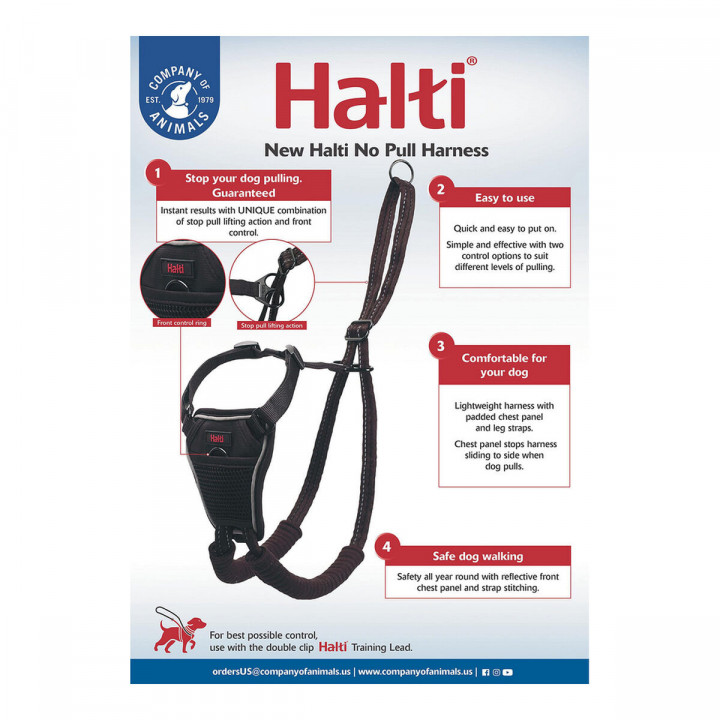 Hondentuigje Company of Animals Halti Maat M (34-56 cm)