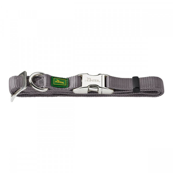 Collare per Cani Hunter Alu-Strong Grigio Taglia S (30-45 cm)