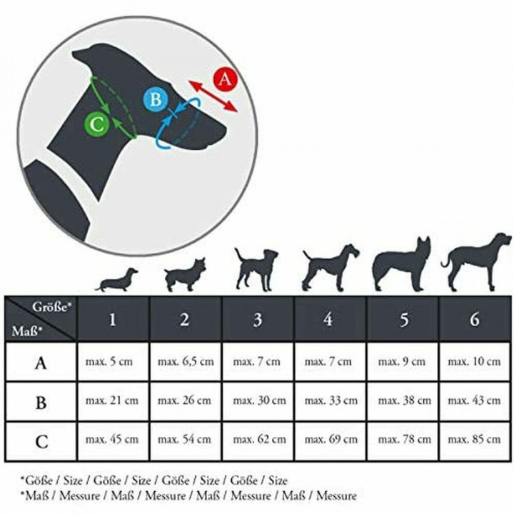 Museruola Hunter Albury Nero Taglia 1 (45 cm) (21 cm) (5 cm)