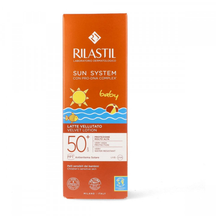 Leche Solar Infantil Rilastil Sun System Baby Spf 50+ 200 ml