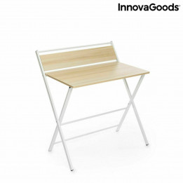Scrivania Pieghevole con Ripiano InnovaGoods Tablezy Legno (Ricondizionati A)