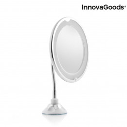 LED magnifying mirror with Flexible Arm and Suction Pad Mizoom InnovaGoods IG814786 White Glass (Refurbished B)
