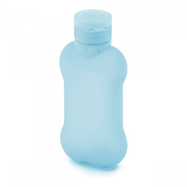 Borraccia United Pets Bon Ton Pi Azzurro Silicone 100 ml