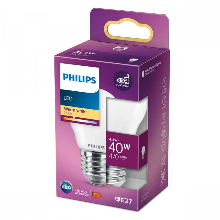 Sferische Ledlamp Philips Classic 40 W F
