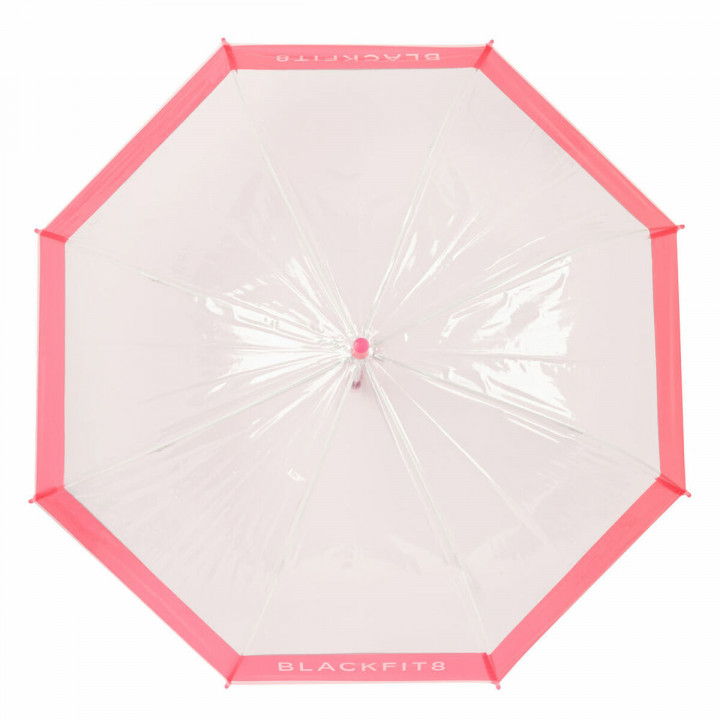 Paraplu BlackFit8 Glow up Roze Transparant PoE Ø 70 cm