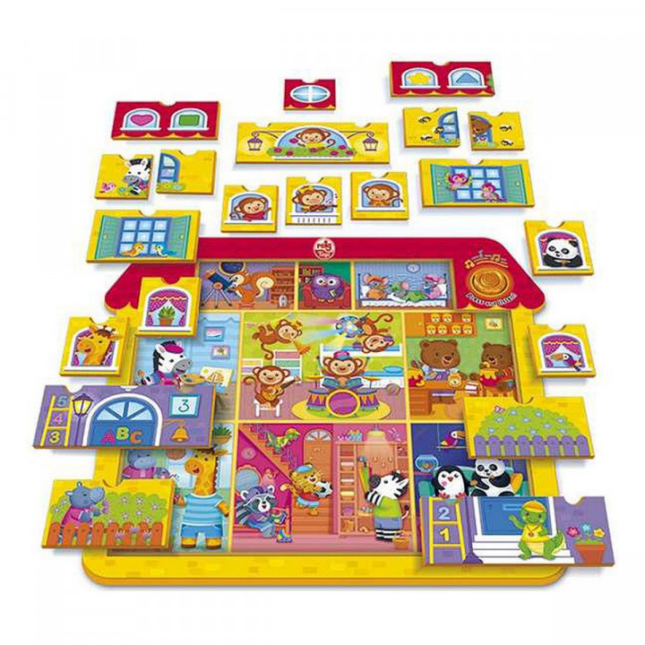 Puzzle Reig Constructor House Musicale 21 Pezzi 17 x 37 x 41,5 cm (17 x 37 x 41,5 cm)