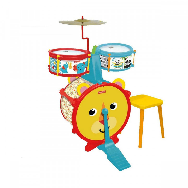 Drums Fisher-Price   Plastic 55 x 38 x 36 cm dieren