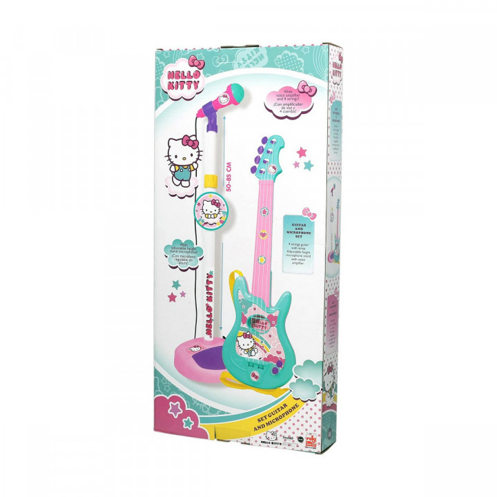 Guitare pour Enfant Hello Kitty   Microphone