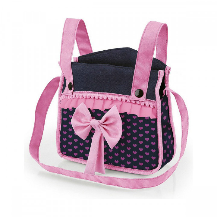 Poppenwagen Reig 45 cm Marineblauw