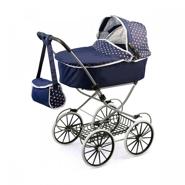Poppenwagen Reig Classic Deluxe 70 x 42 x 89 cm Blauw