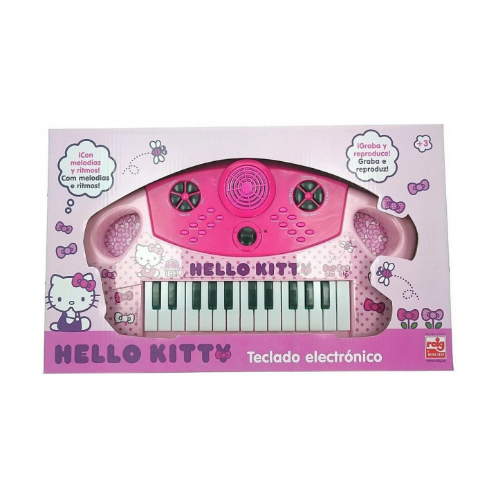 Pianoforte Elettrico Hello Kitty Rosa