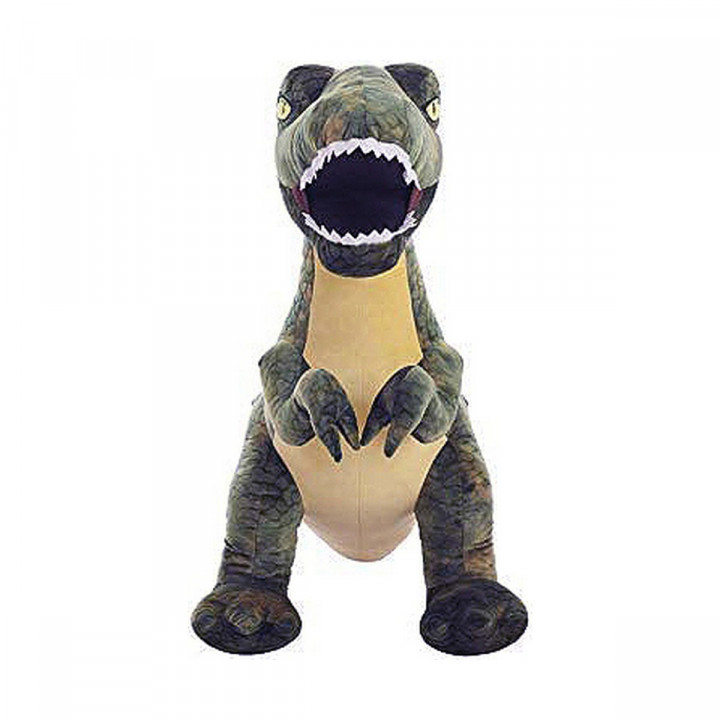 Jouet Peluche Thor Dinosaure Gris 40 cm