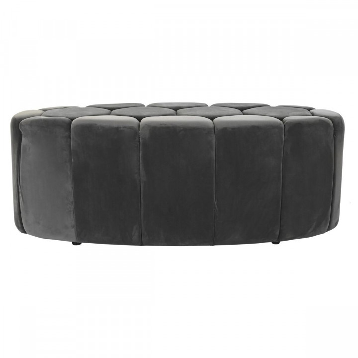 Hocker DKD Home Decor Grau Holz MDF 125 x 53 x 46,5 cm