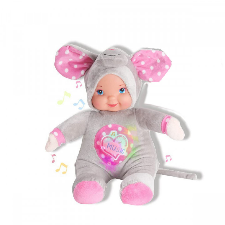 Baby doll Reig Peluche Musicale 35 cm Elefante