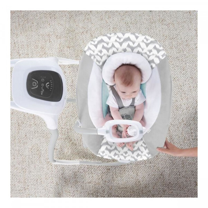 Sedia a Dondolo Ingenuity 2-in-1 Swing Lounger - Raylan Grigio Bianco