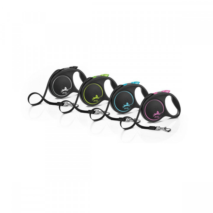 Dog Lead Flexi Design Green L