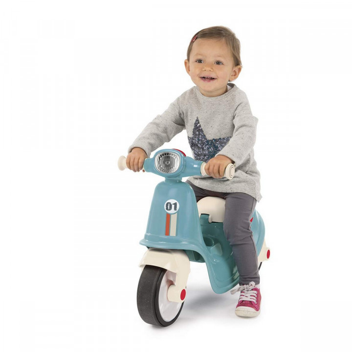 Driewieler Smoby Scooter Blauw Motorfiets