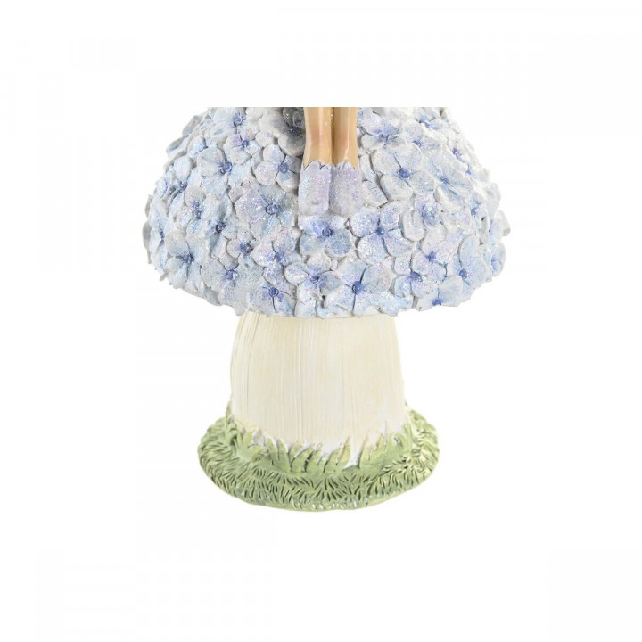 Deko-Figur DKD Home Decor Blau Rosa Lila Fee 9,5 x 8 x 17 cm (3 Stücke)