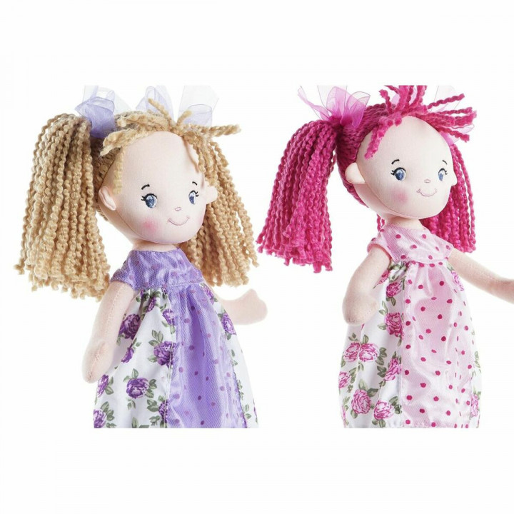Bambola di Stoffa DKD Home Decor (20 x 8 x 30 cm) (2 Unità)