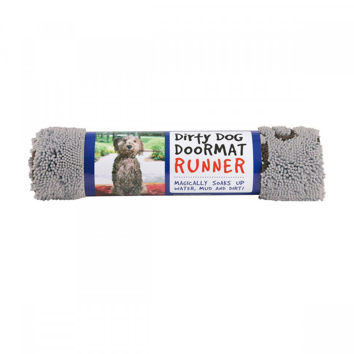 Tappeto per cani Dog Gone Smart Runner Grigio 152 x 76 cm