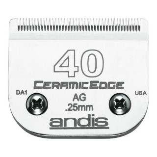 Recambio de Cuchilla para Afeitadora Andis S-40 Perro Cerámica 0,25 mm