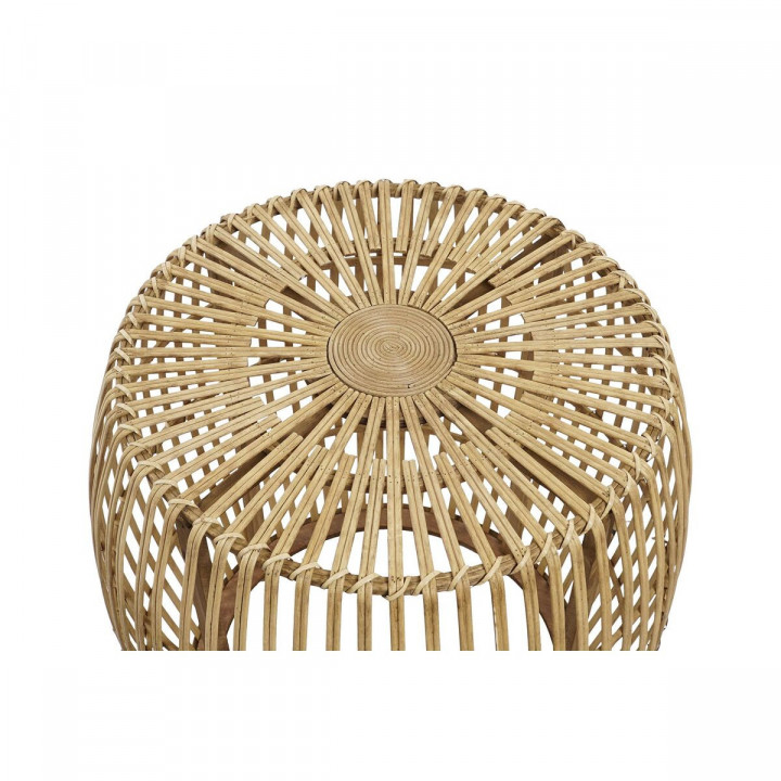 Set di 2 tavoli DKD Home Decor Marrone Chiaro 70 x 70 x 50 cm