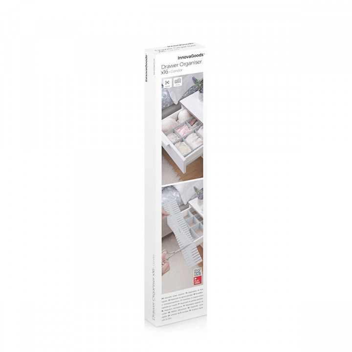 Aanpasbare ladenorganiser Condor InnovaGoods 16 Stuks