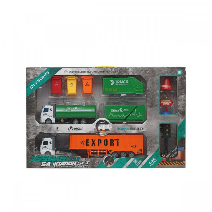 Playset de Vehículos Sanitation 54 x 34 cm