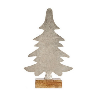 Sapin de Noël Krist+ Argenté Argent Métal 6 x 25,5 x 16 cm