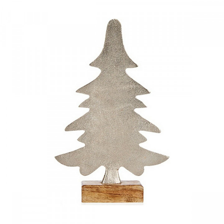 Christmas Tree Krist+ Silver Metal 6 x 25,5 x 16 cm