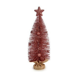 Kerstboom met Ster Krist+ Roze 13 x 41 x 13 cm